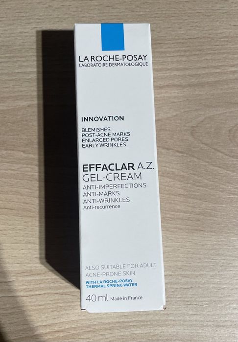 Krem effaclar a.z. nowy
Effaclar AZ żel-krem 
Produkt nowy pełnowartoś