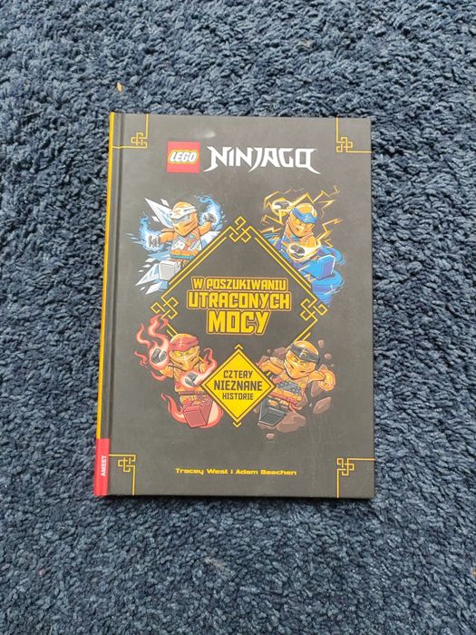 Książka lego ninjago w poszukiwaniu utraconych mocy
