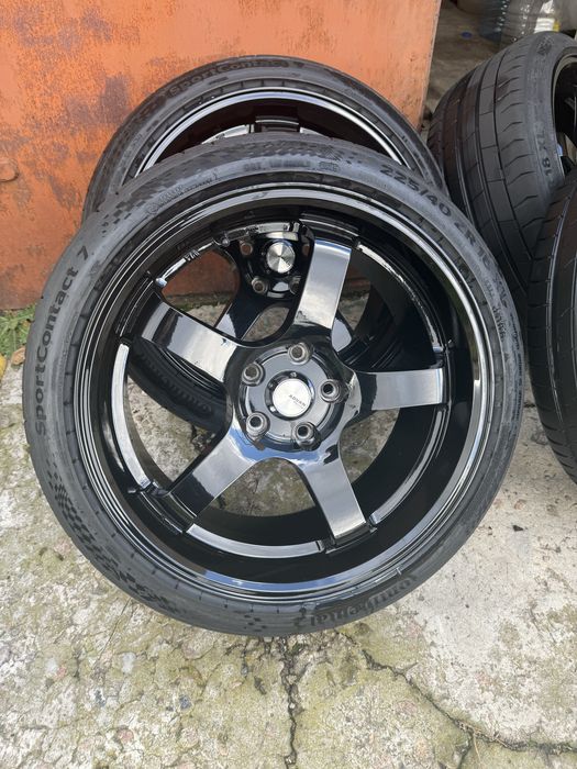 Диски с резиной continental r18 5x112 8,5j et35