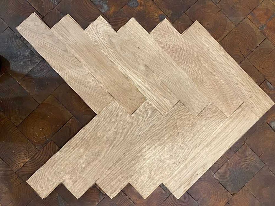 Паркет ёлочка, дуб, ясень