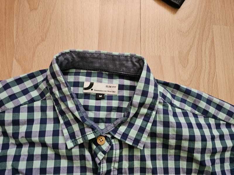 Koszula męska w kratkę Dressmann M