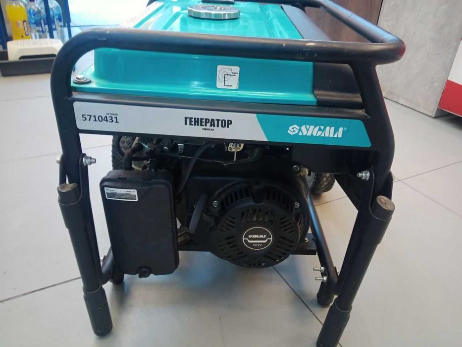 ПРОДАМ Бензиновый генератор «Сигма» 3.5 кВт
