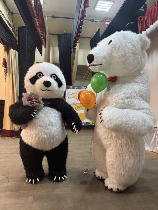 Білий Ведмедик/ Привітання на день народження /Аніматор/ Білий мішка