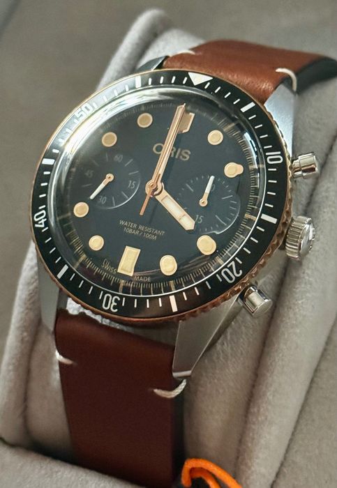 Oris Divers Sixty-Five Chronograph 43mm, Nowy