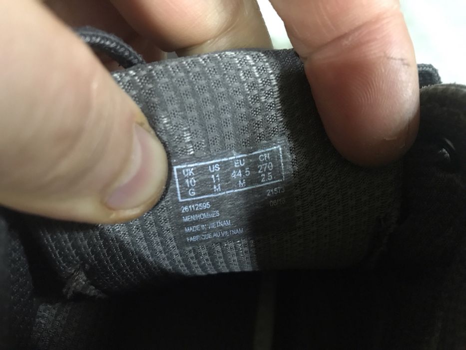 Теплые замшевые кеды Clarks. Размер 43/28.5 см