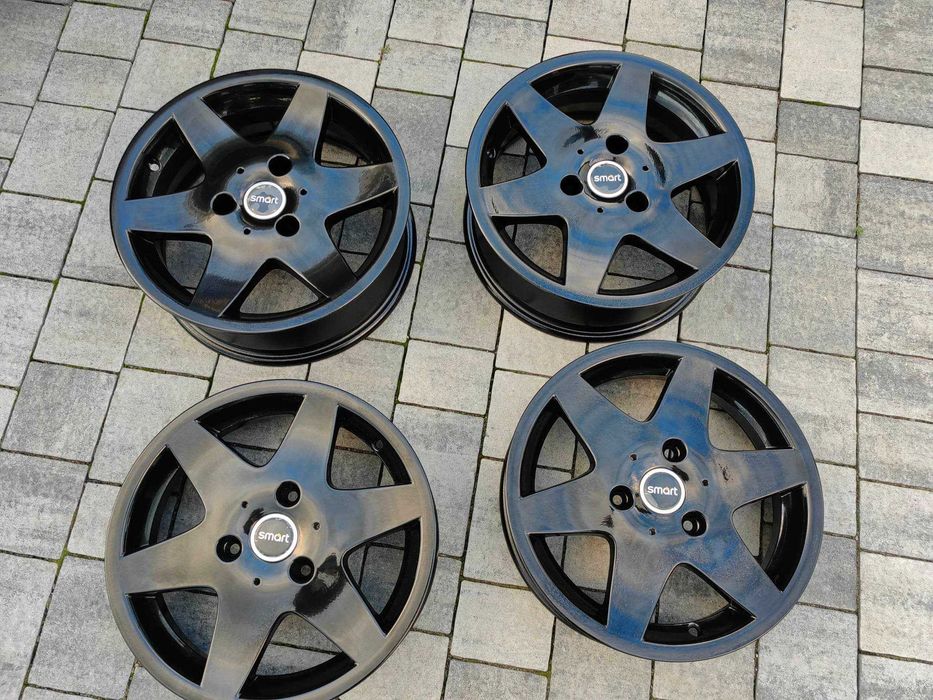 Oryginalne felgi SMART R15 Stan jak Nowe