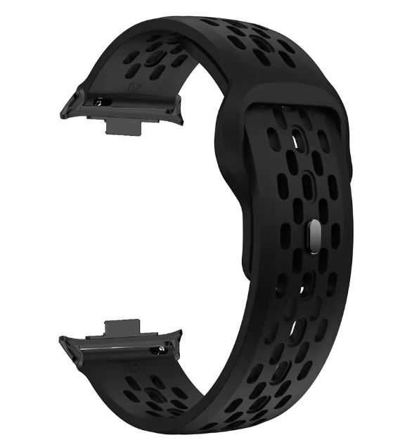 Чорний силіконовий ремінець для смарт-годинника Xiaomi Mi Band 9 pro