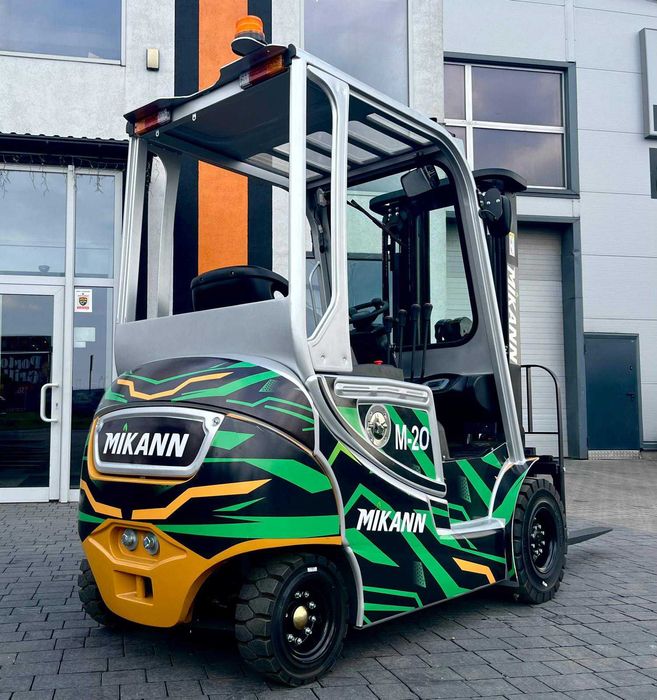 Wózek Widłowy Elektryczny 2T MIKANN, Maszt 4.5m,Triplex, Japan Trak