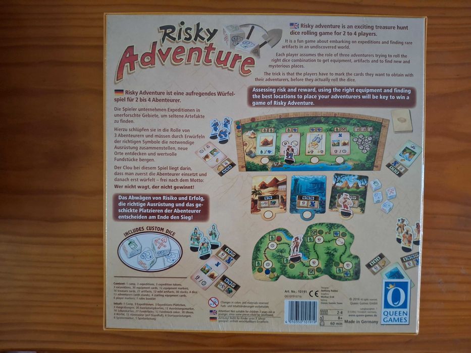 Risky Adventure Board Game426020140200110081