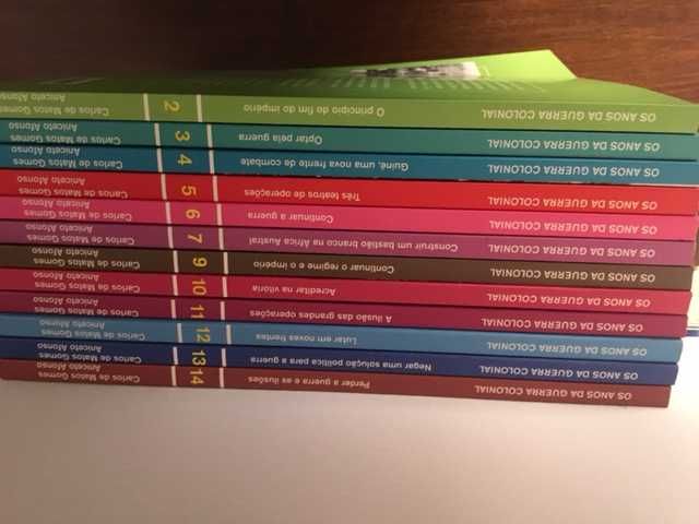 coleção OS ANOS DA GUERRA COLONIAL - 12 volumes