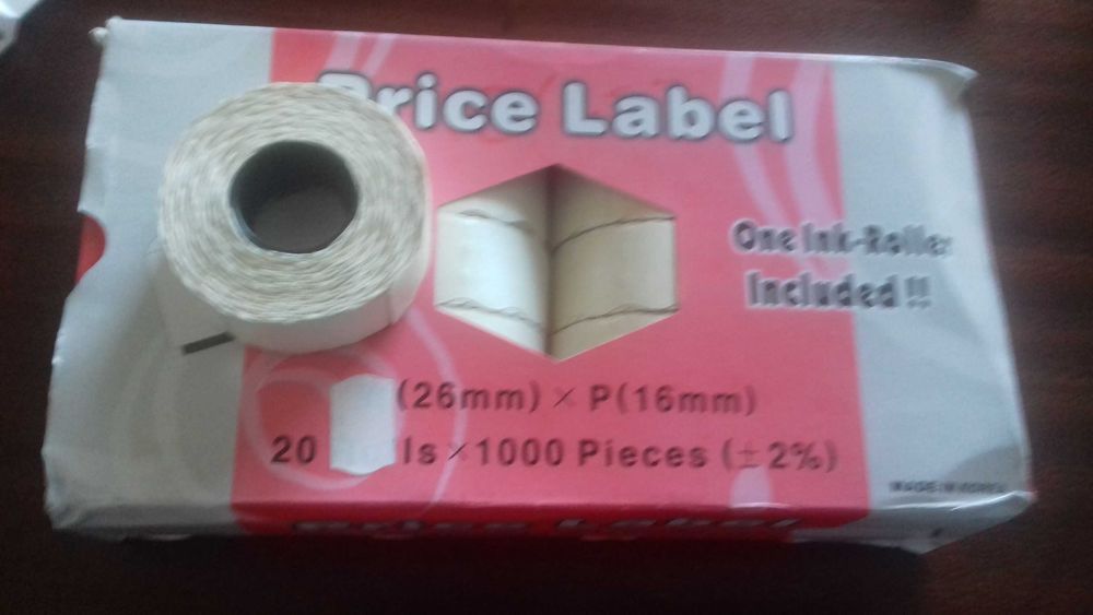 Autocolantes de Preços