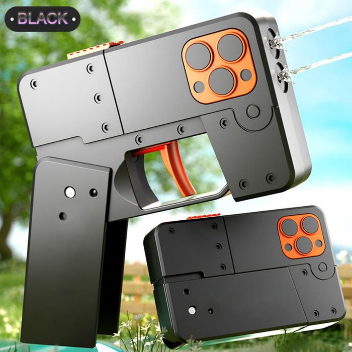 Складной водяной пистолет в виде і Рhone для детей