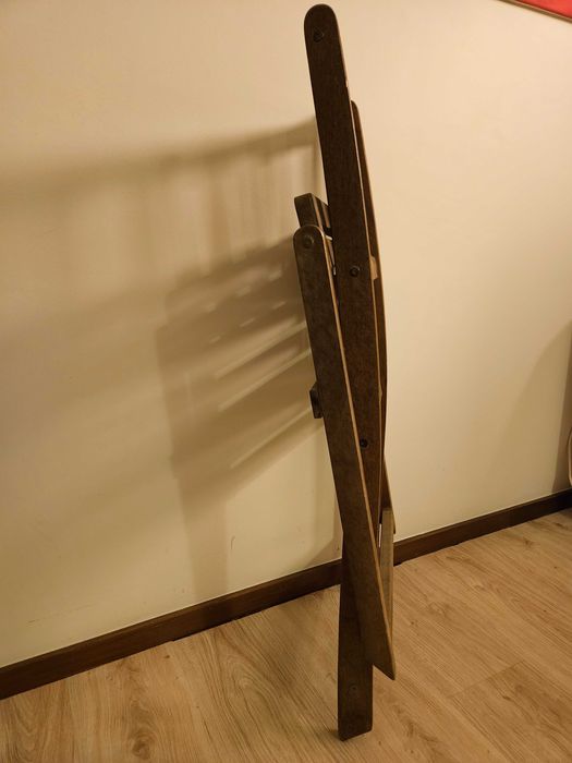 Mesa de Teka maciça extensível, aberta dá para 10 pessoas+ 6 Cadeiras