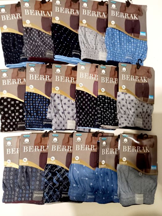 Трусы семейные Berrak чоловічі семейні 100 % коттон Турция натуральные