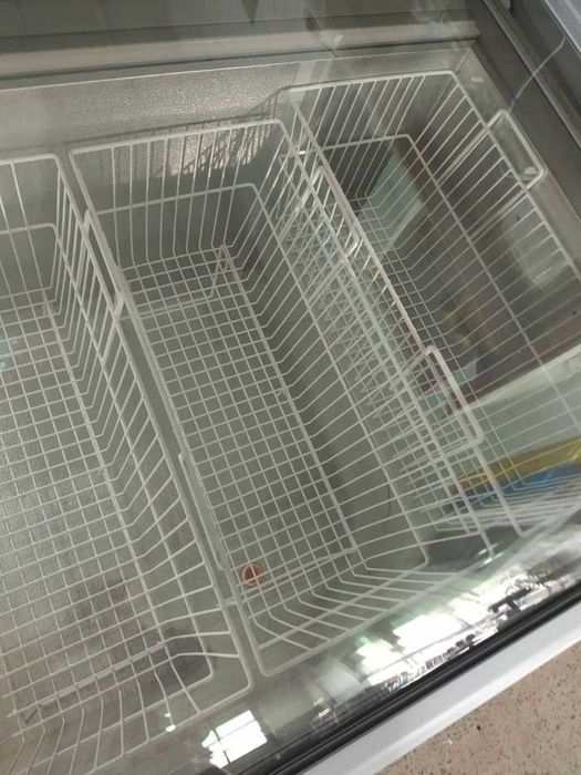 Морозильні ларі камери AHT Miami 250 Подвійний LED Сірий. 2015-19р!