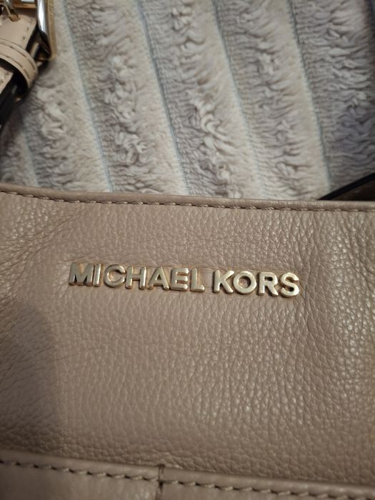 Michael Kors сумка шкіра беж