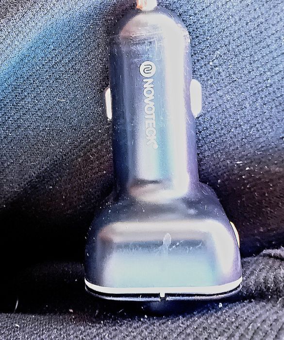 Transmissor FM Bluetooth Isqueiro Carro Novoteck NC-003