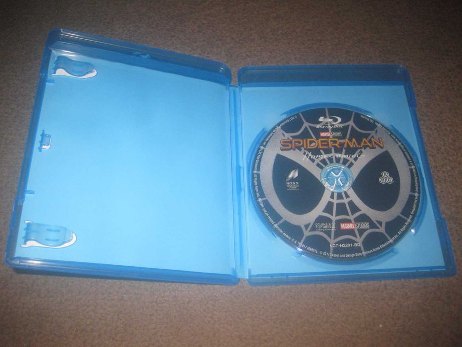 Blu-Ray "Homem-Aranha: Regresso a Casa" com Tom Holland