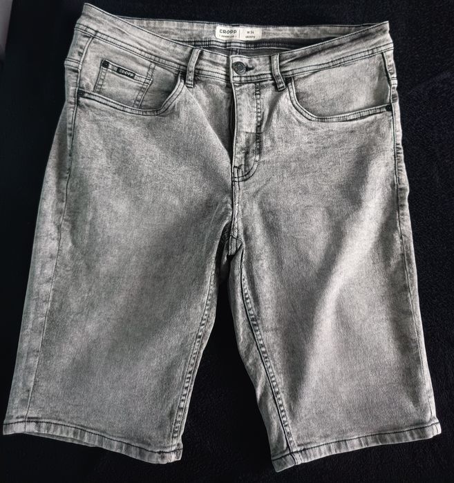 CROPP DENIM spodenki jeansowe SKINNY r. W34