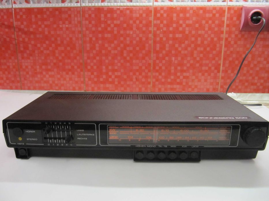 SONNEBERG 500 HI-FI – Вінтажний Ресивер (Підсилювач+Тюнер) *Germany