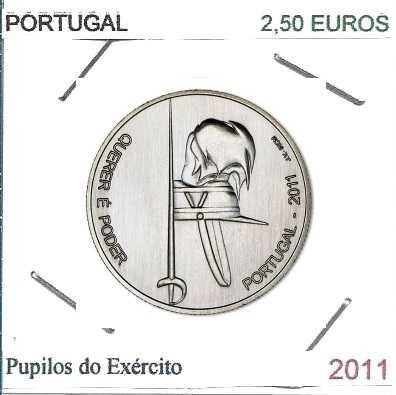 Pupilos do Exército - - - 2,50 € - 2011 - - - - - Moeda