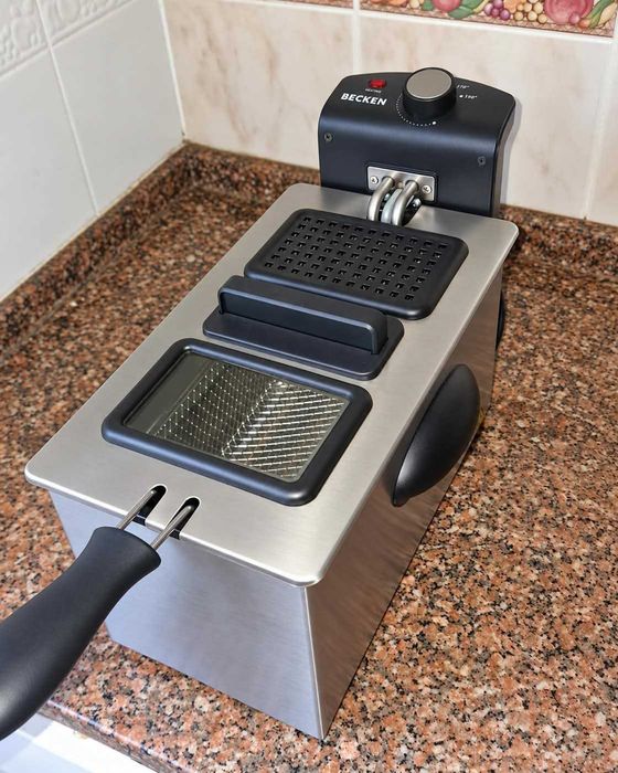Fritadeira Elétrica Becken em Inox