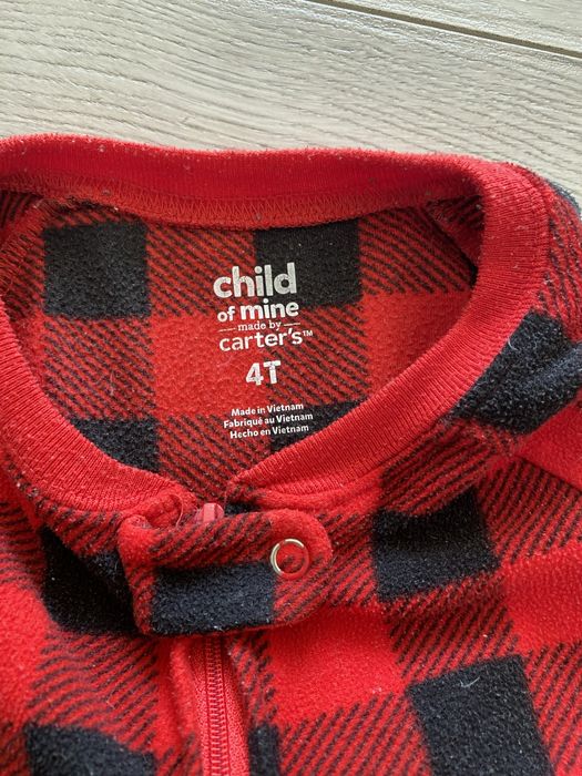 Піжама фліс, чоловічок на 3-4 р carter's