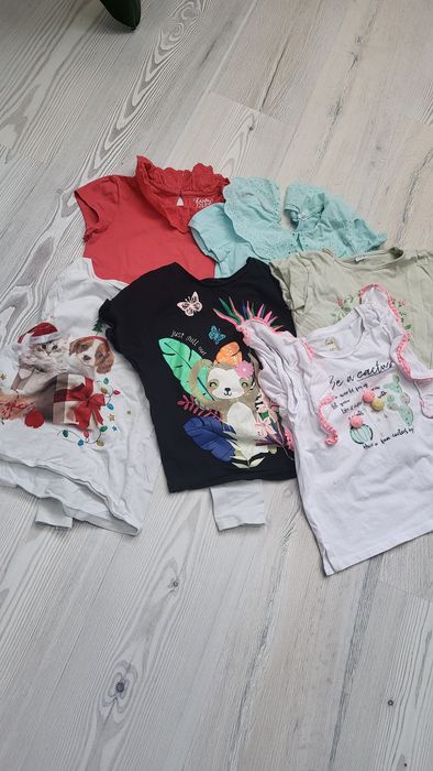 Paczka ubrań 122-128, zara, H&M, C&A,