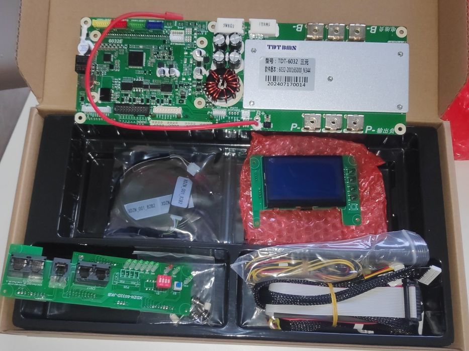 TDT-6032 Smart BMS 300A 8S-16S 48V Li-іon Lifepo4 + активний балансир