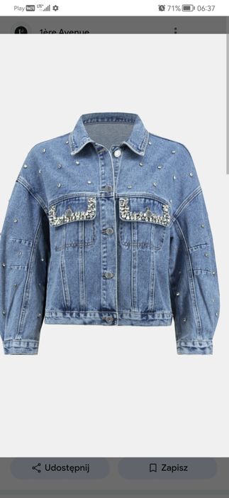 Kurtka jeansowa Joseph Ribkoff 242917, S/M