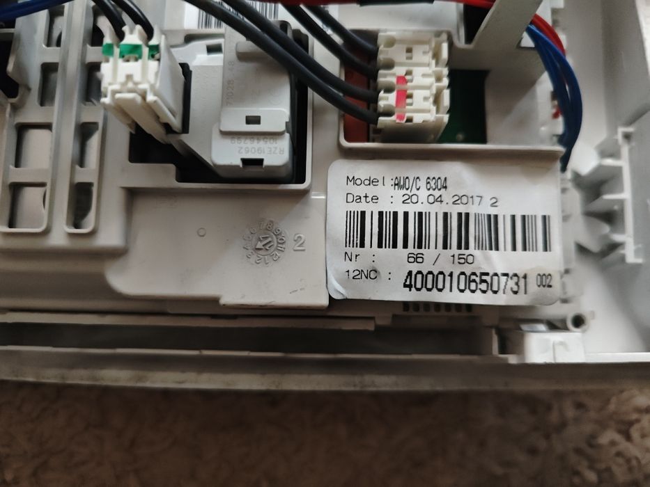 Transplantacja pralki – moduł, kable, blokada, hydrostat – komplet