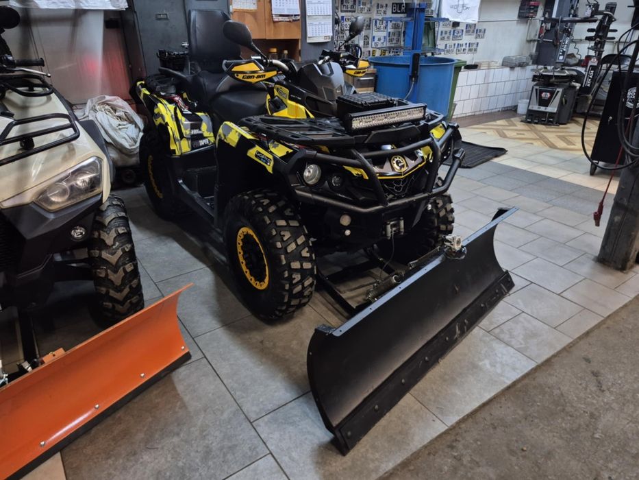 Quad Can Am Outlander 1000 MAX XTP - zarejestrowany! Pług! 6750 km !