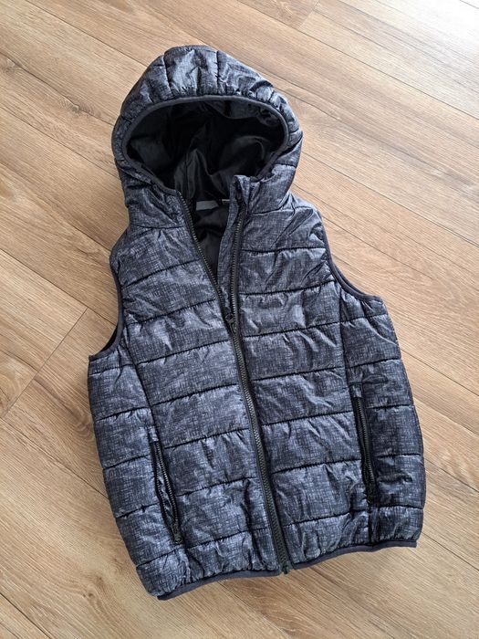 Bezrękawnik kamizelka z kapturem