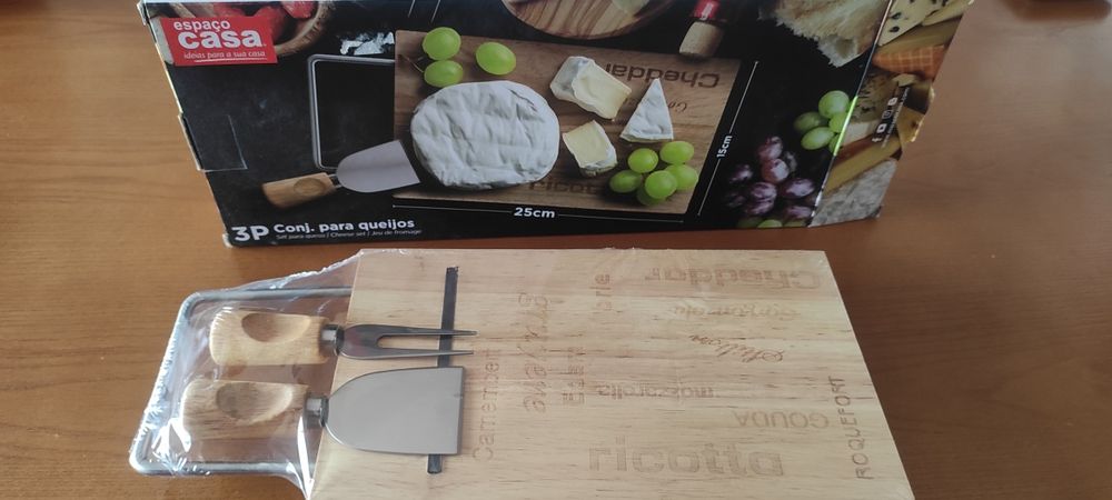 Tábua para queijos - 3 peças