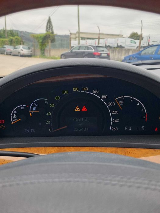 Mercedes S400 ano 2001 - 225mil km