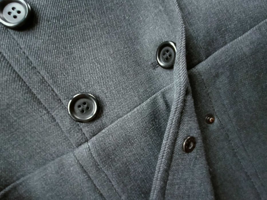 Max Mara elegancki dwurzędowy płaszcz 34