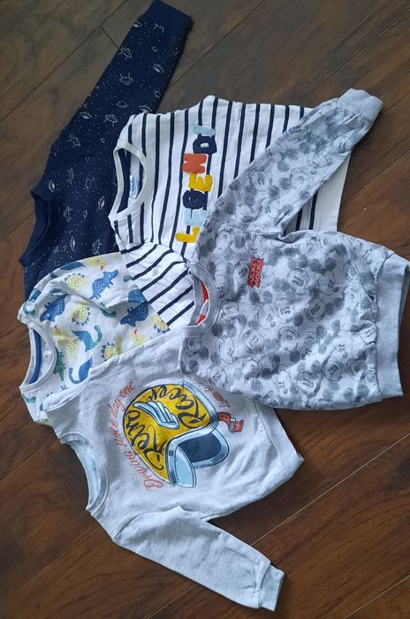 Bluzy,Bluzeczki dla chlopca rozmiar 92,SO Cute,Baby,Disney, Fox&bunny