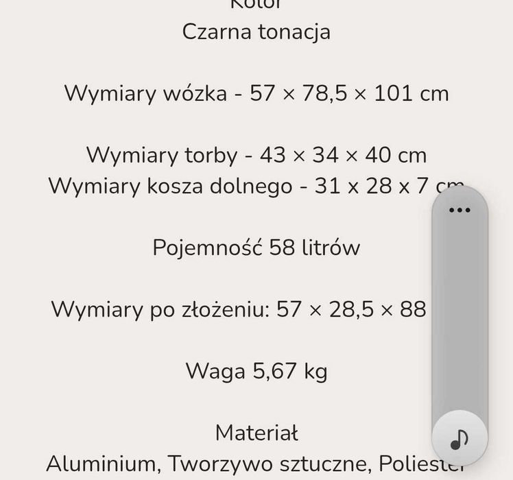 Wózek zakupowy marki Rolser