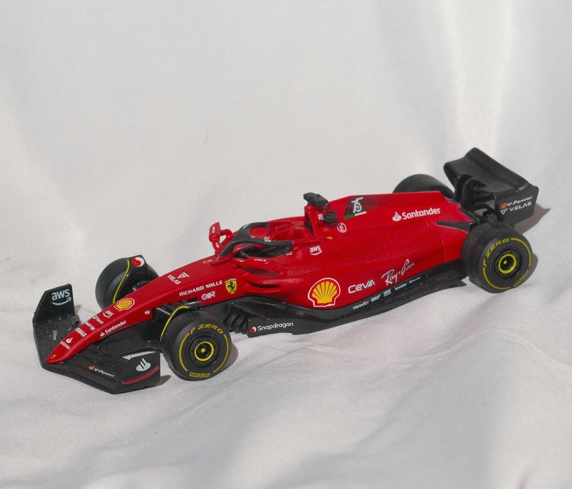 Ferrari F1-75 Bburago Bluetooth Model – Shell Edition