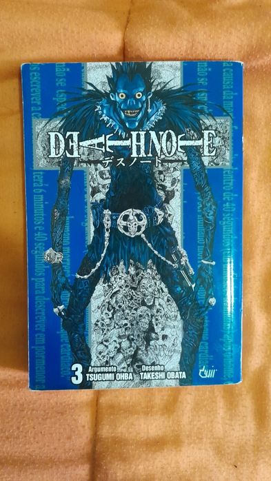Mangás Death Note 1 e 3