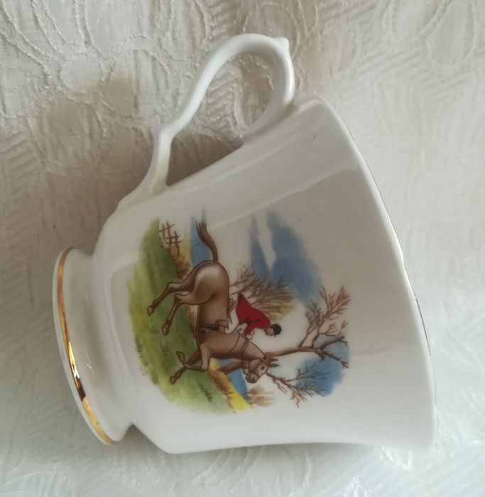 Filiżanka trio porcelana