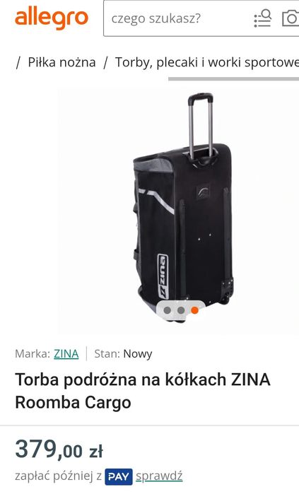Torba na kółkach Zina Roomba Cargo