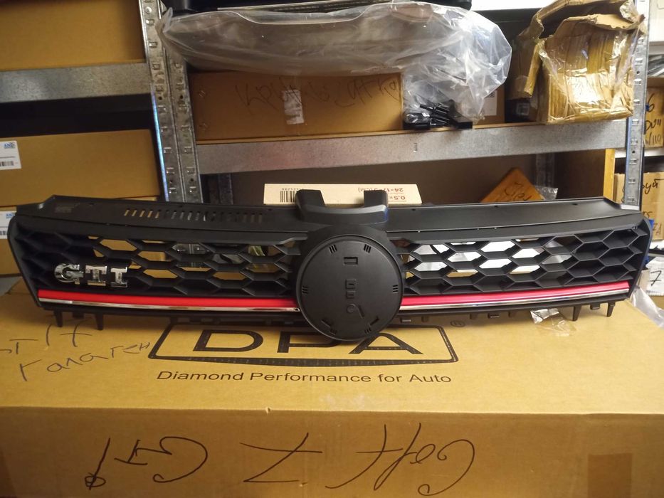 Решетка решітка гольф VW Golf 7 GTI 13-17 решотка гти гті ришотка рішо