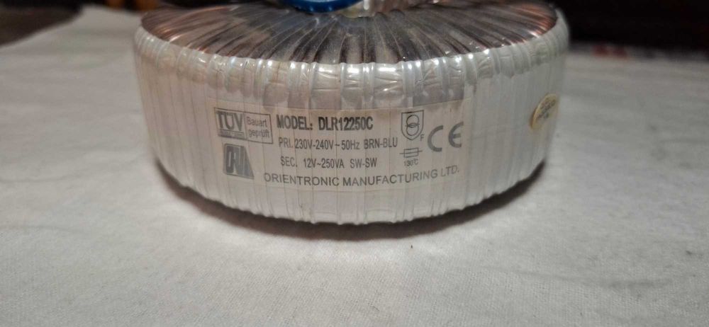 Transformator Toroidalny 12V / 250W / 20A.