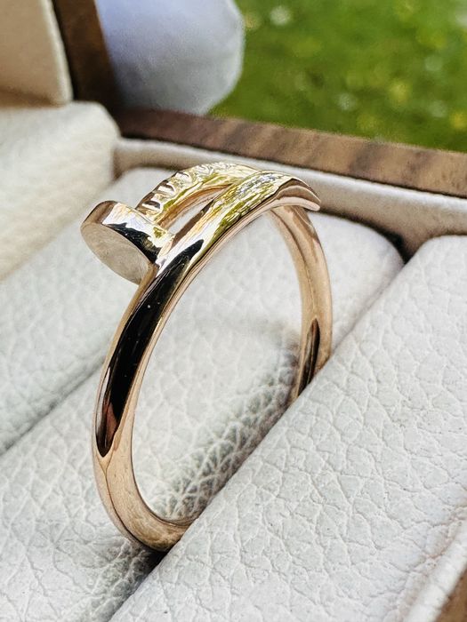 Кольцо гвоздь  cartier 585