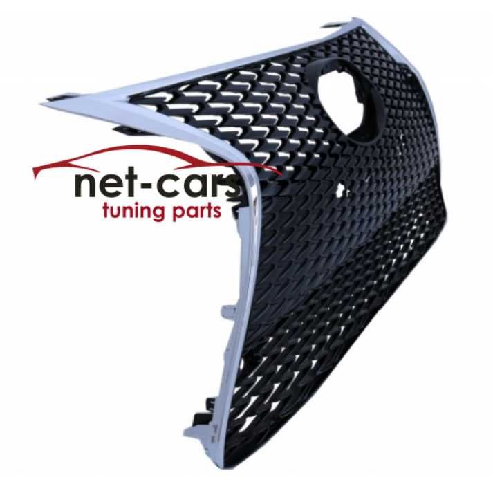 Grill LEXUS IS III XE30 13-17 chrom wzór F SPORT PDC