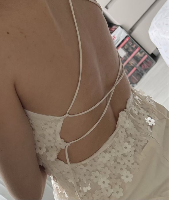 ZARA боди с паетками
