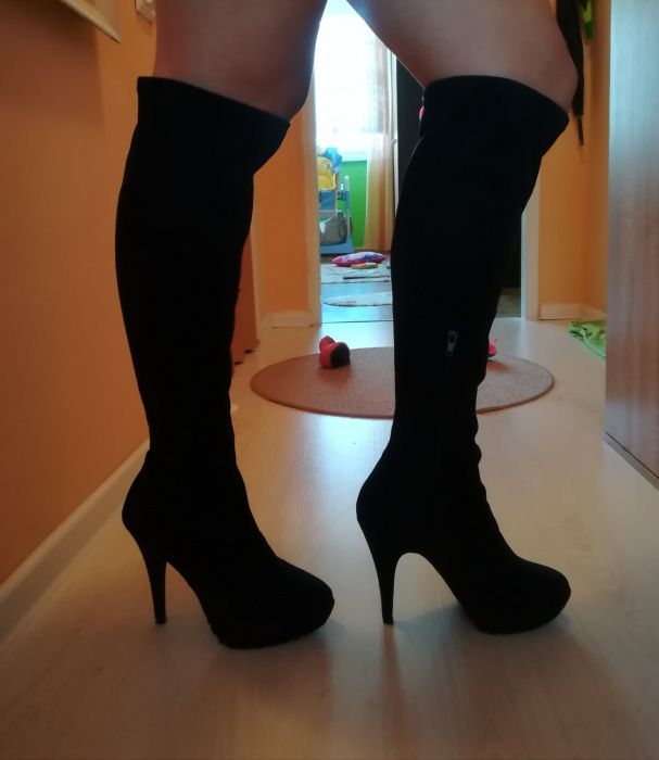 Buty długie kozaki