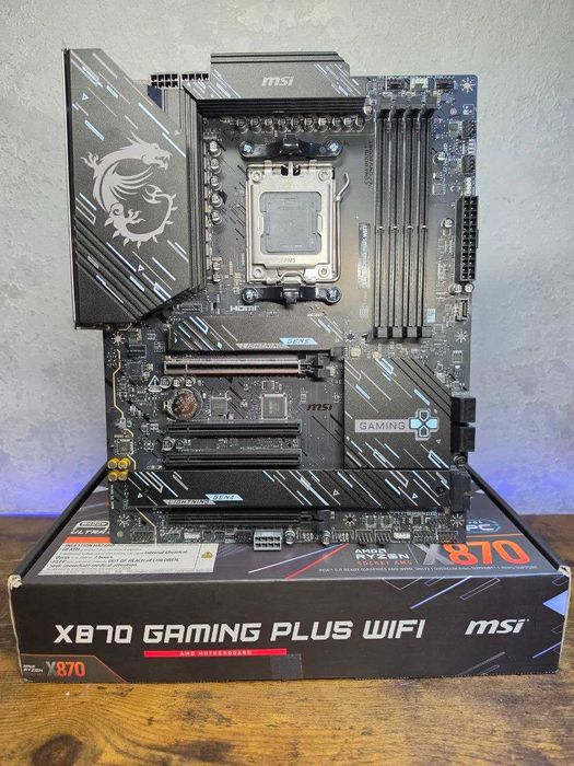 Материнська плата Msi X870 Gaming Plus Wifi (AM5) 7000-9000 Серія AMD