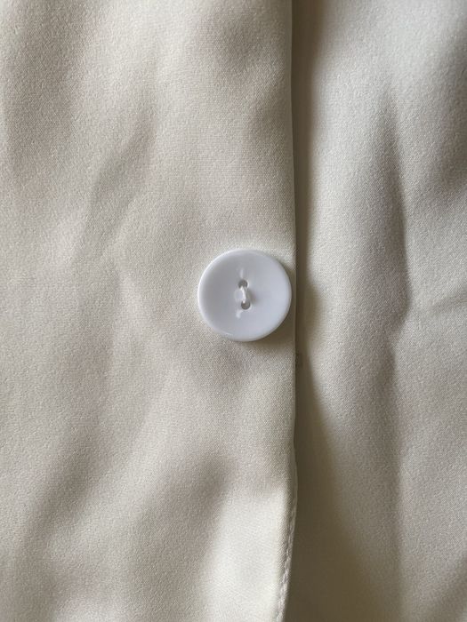 Білий піджак оверсайз